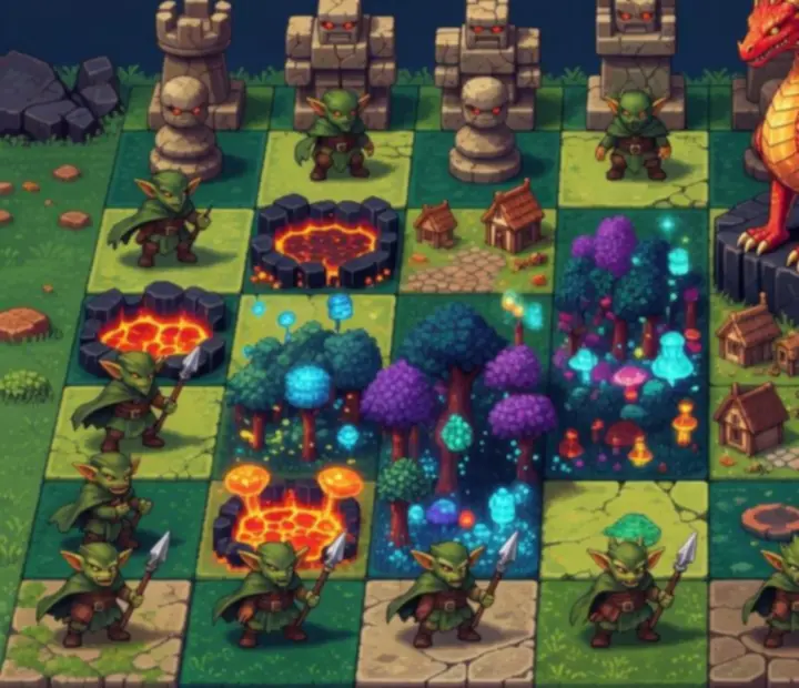Kolaż pixel-artowych grafik i zrzutów ekranu z Gambonanza od fanów