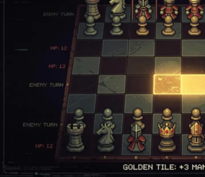 Plansza Gambonanza z wyróżnionym złotym polem wzmacniającym figurę